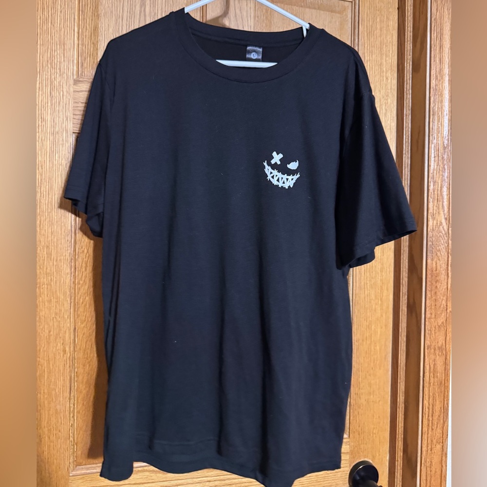 Black Graphic Men's T-Shirt